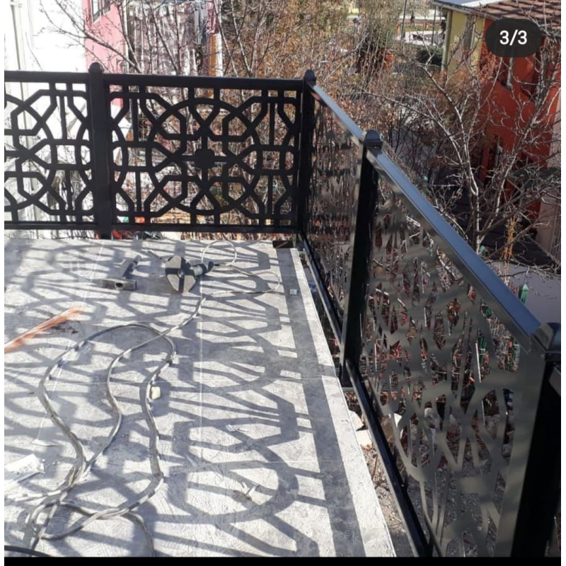 Balcony Railing  Laser Cut 