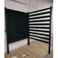 spaced Louvered Fence  (installation to Soil)