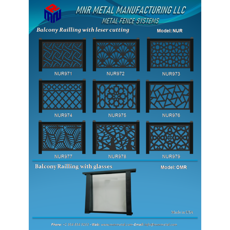 Balcony Railing  Laser Cut 