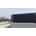 Aluminum Louvered Fence (Installation on concrete ) 