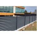 Aluminum Louvered Fence (Installation on concrete ) 