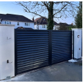 Steel Louvered Double Swing Gate