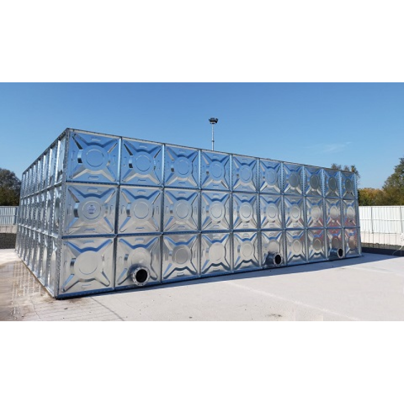 STAINLESS STEEL MODULAR WATER TANK