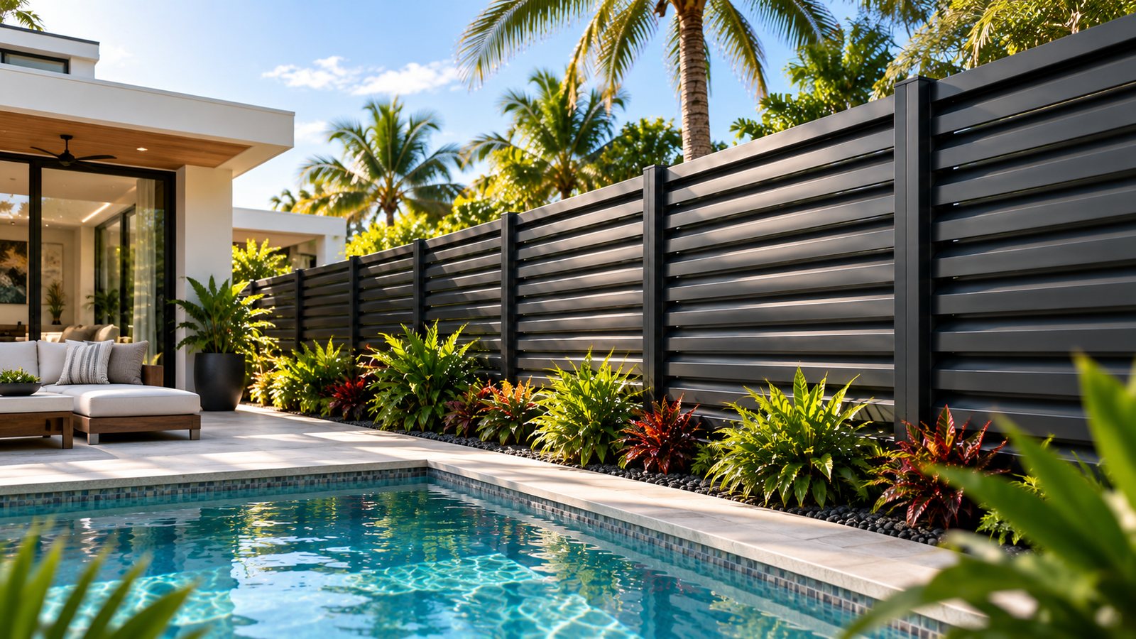 MNR louvered steel fence